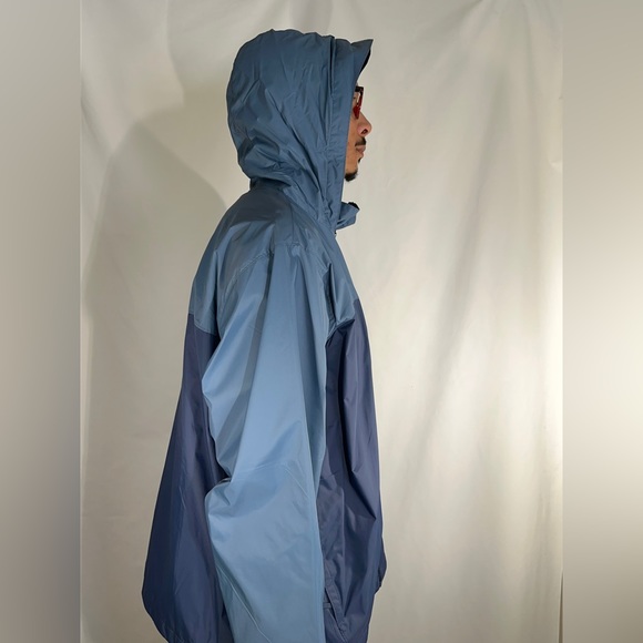 Men’s XXL Blue Columbia Rain Jacket - Picture 2 of 4
